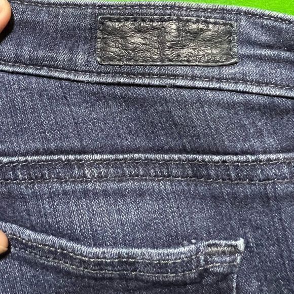 AG Adriano Goldschmied Size 27R Blue Wash Super Skinny Ankle Jeans - Picture 13 of 14